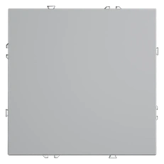 Изображение Перекрестный переключатель встраиваемый VOLTUM S70 одноклавишный 10А (серый)